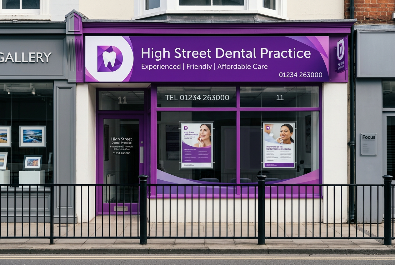 High Street Dental Practice storefront